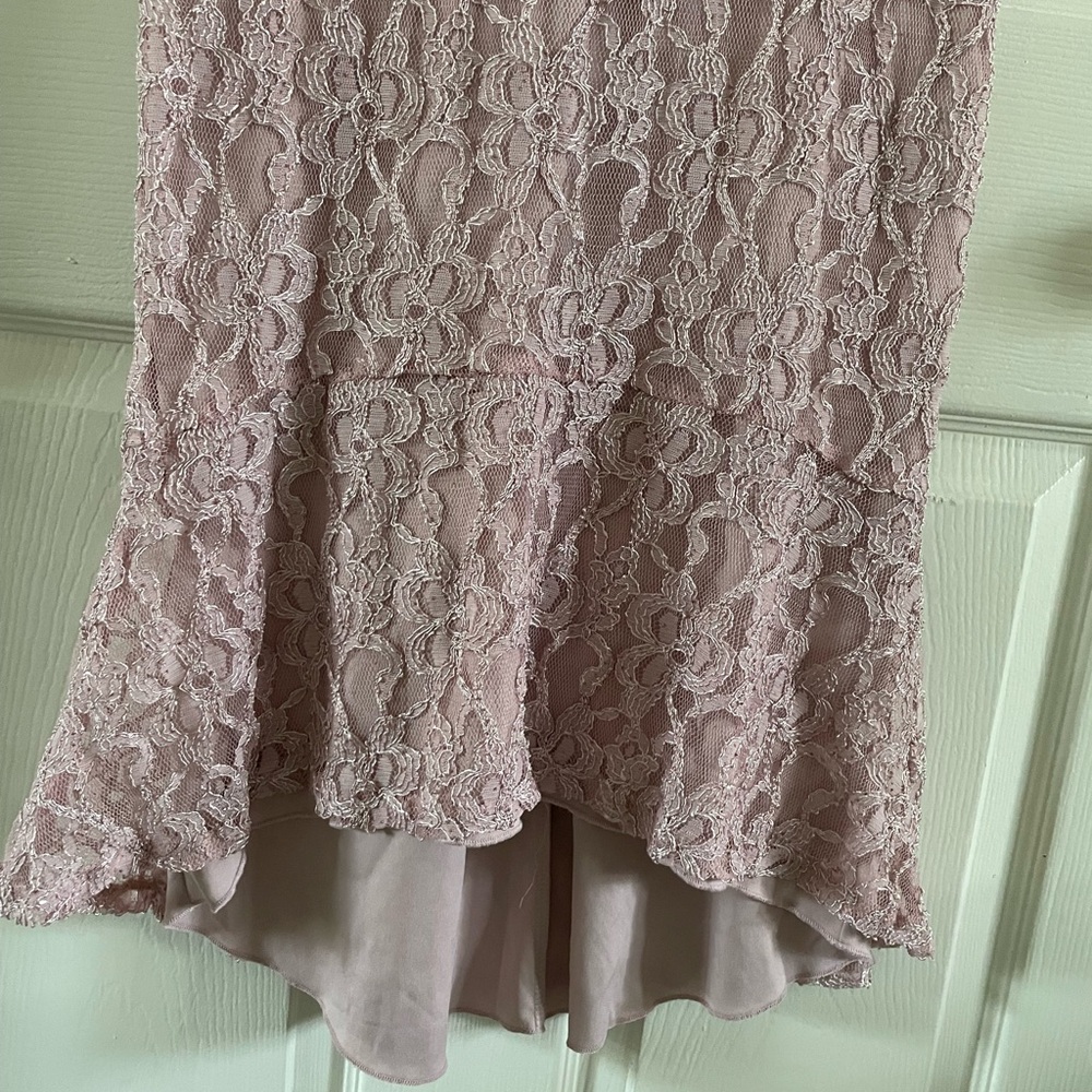 Enfocus Studio Mauve Lace Dress - Picture 7 of 9